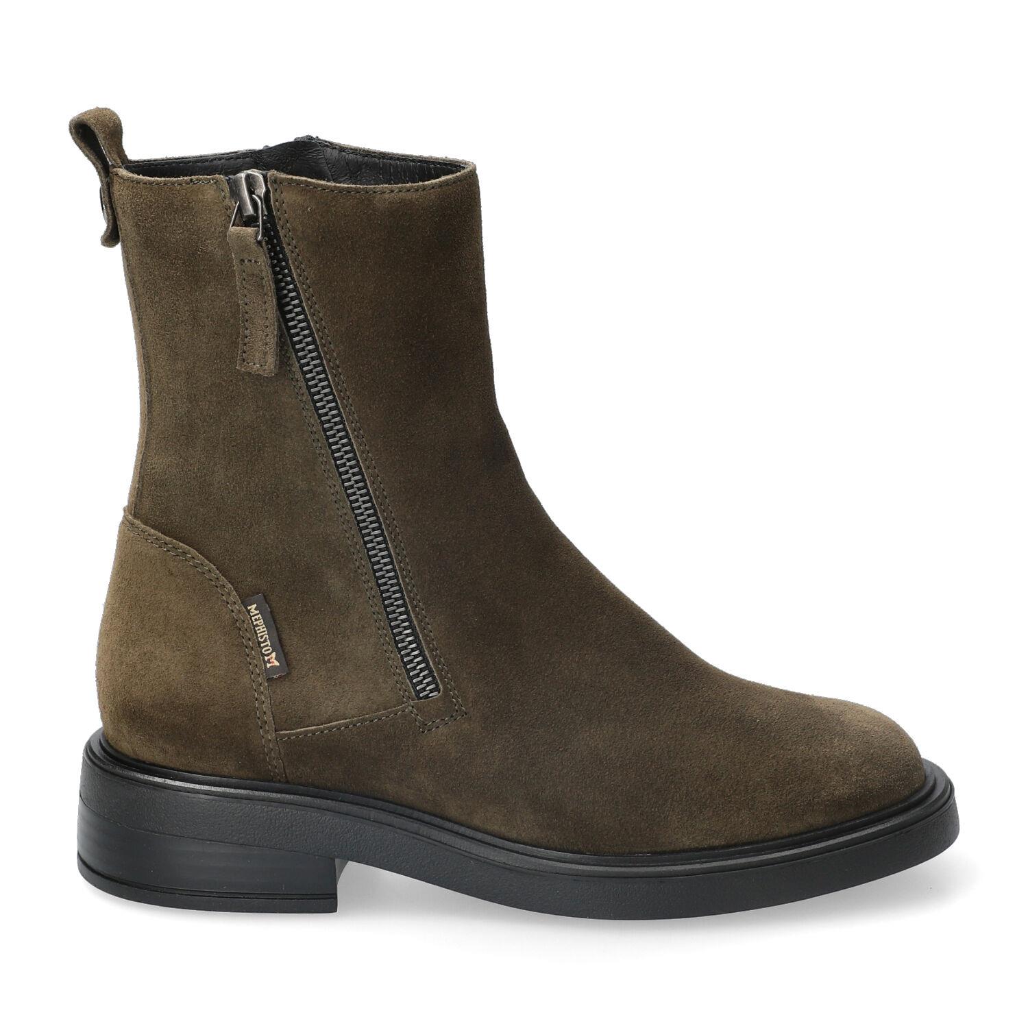 bottines femme modèle Pryska vert moss - Mephisto
